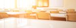 Empty class room